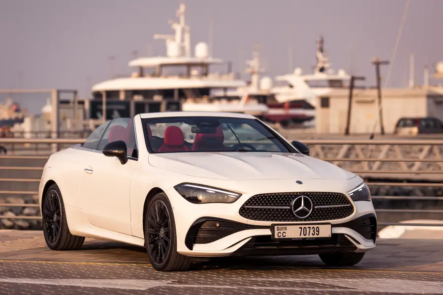 Rent Mercedes CLE 200 White in Dubai — Mercedes-Benz — photo 2 of 5
