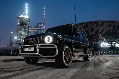 Rent Mercedes G63 AMG Black 2020 in Dubai — Mercedes-Benz — photo 4 of 5
