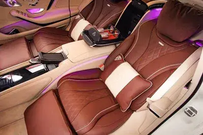 Rent Mercedes Maybach S650 White in Dubai — Mercedes-Benz — photo 2 of 6