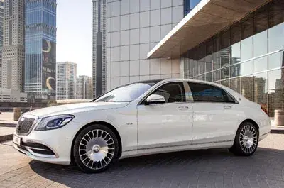 Rent Mercedes Maybach S650 White in Dubai — Mercedes-Benz — photo 3 of 6