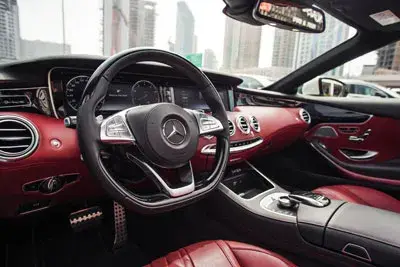 Rent Mercedes S500 Coupe White 2017 in Dubai — Mercedes-Benz — photo 3 of 7