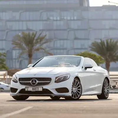 Rent Mercedes S500 Coupe White 2017 in Dubai — Mercedes-Benz — photo 7 of 7