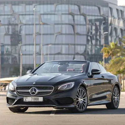 Rent Mercedes S500 Coupe Black 2017 in Dubai — Mercedes-Benz — photo 1 of 5