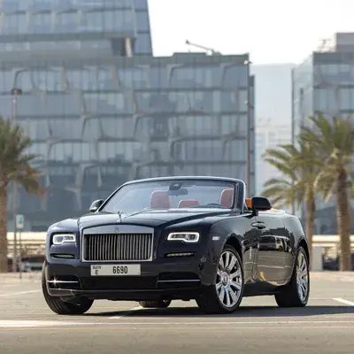 Rent Rolls Royce Dawn Blue 2017 in Dubai — Rolls-Royce — photo 1 of 6