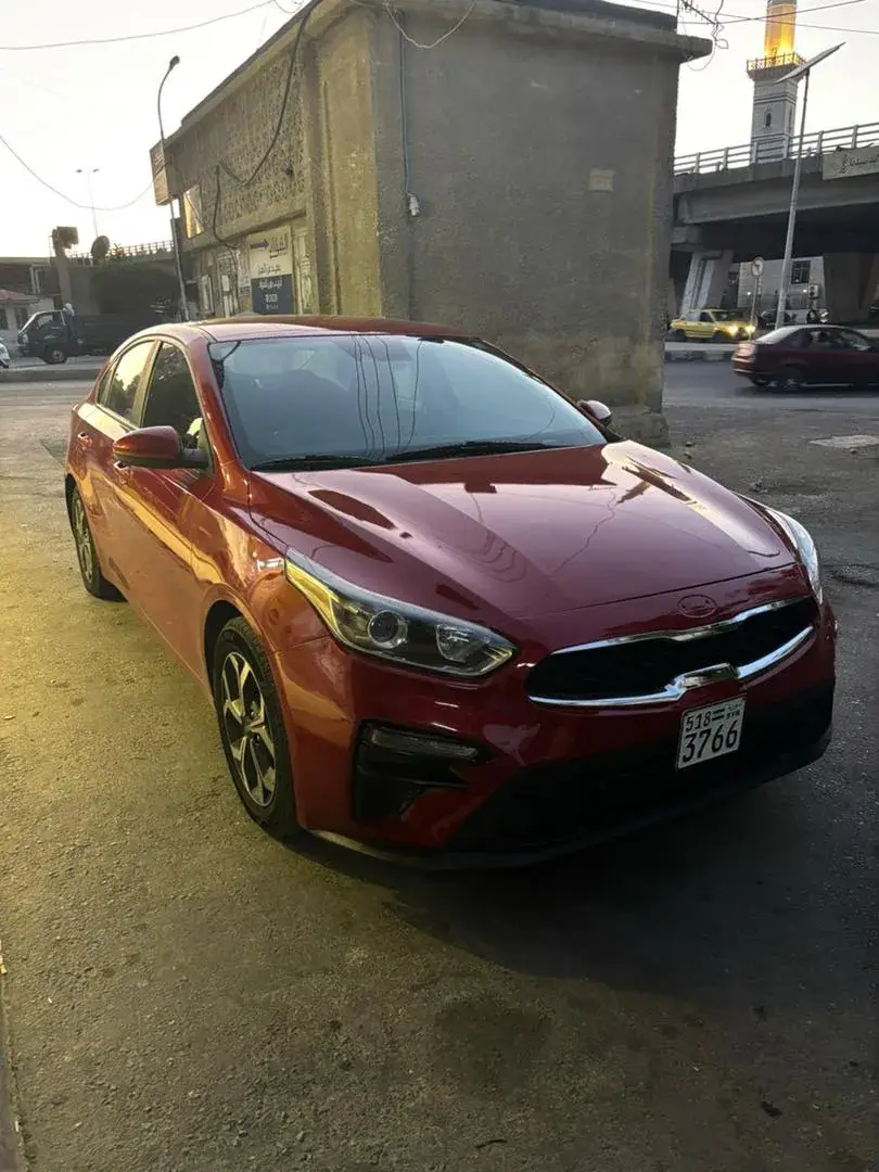 Rent Kia Forte Red 2021 in Damascus — photo 2 of 8