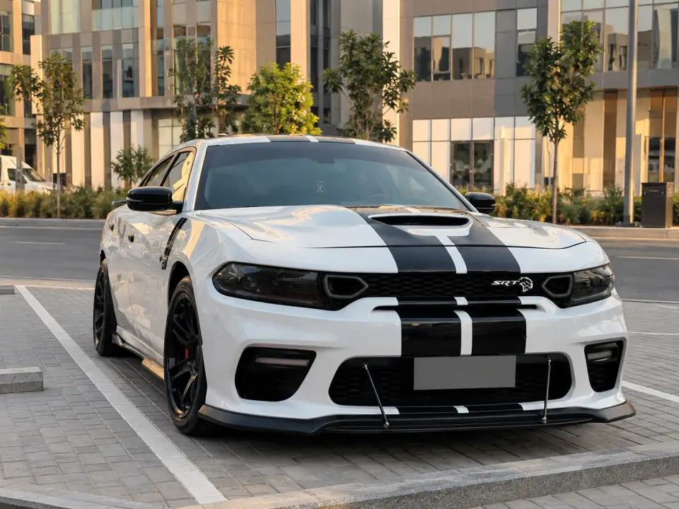 Rent DODGE CHARGER White 2023 in Dubai — Dodge — photo 2 of 3