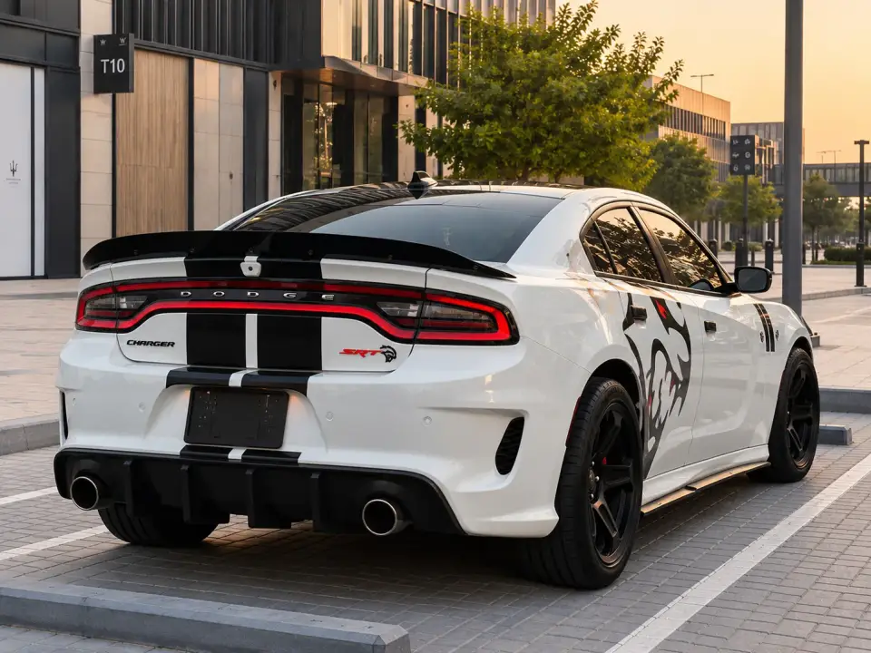 Rent DODGE CHARGER White 2023 in Dubai — Dodge — photo 3 of 3