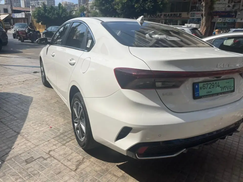 Rent Kia K3 White 2026 in Beirut for rent in beirut, Lebanon — Kia — photo 5 of 5