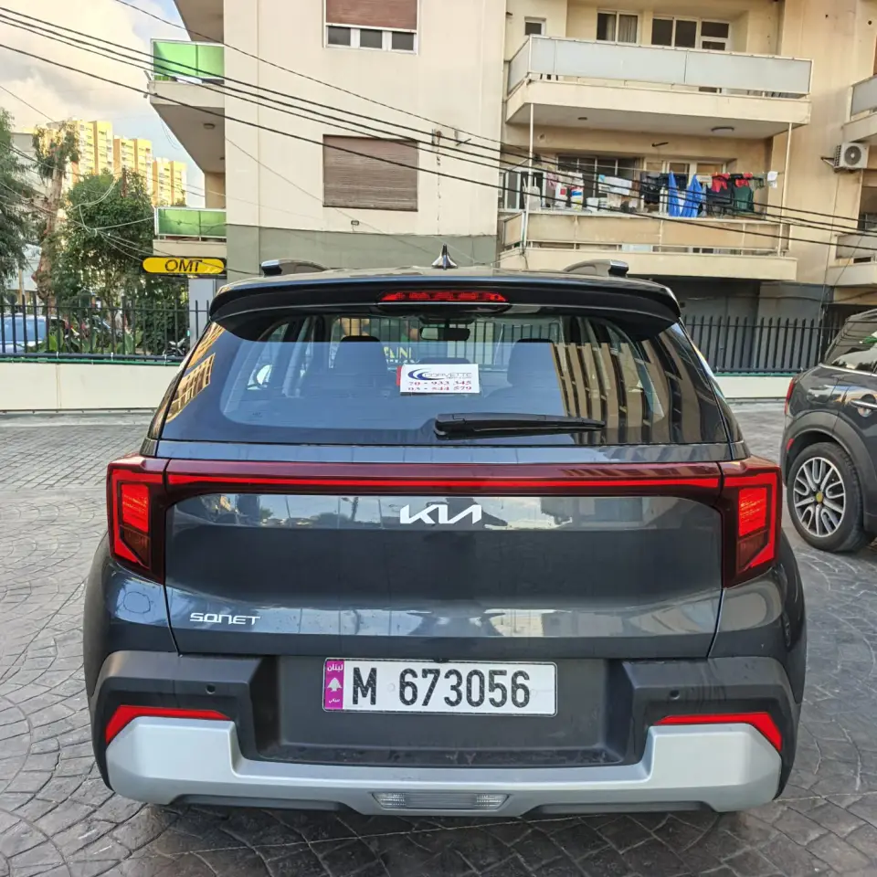 Rent Kia Sonet Grey 2026 in Beirut for rent in beirut, Lebanon — Kia — photo 4 of 6