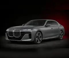 Rent BMW 735i Grey 2023 in Dubai