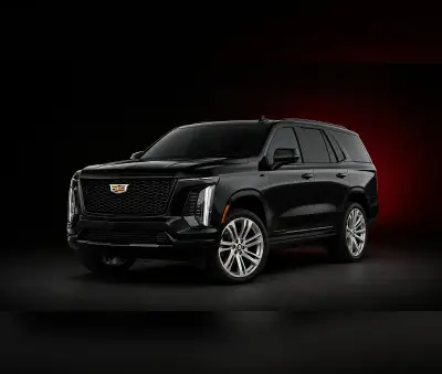 Dubai'de 2025 model Cadillac Escalade Sport Platinum Siyah kiralık