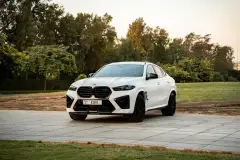 Rent BMW X6 M Competition White 2026 in Dubai