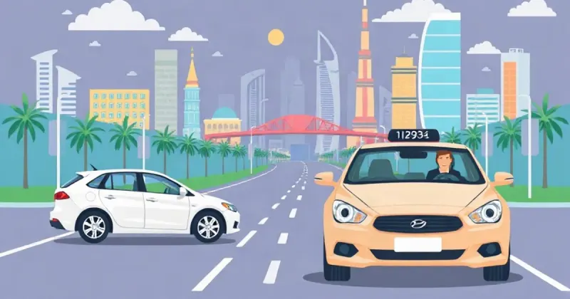 What to Do If Your Rental Car Is in an Accident in Dubai