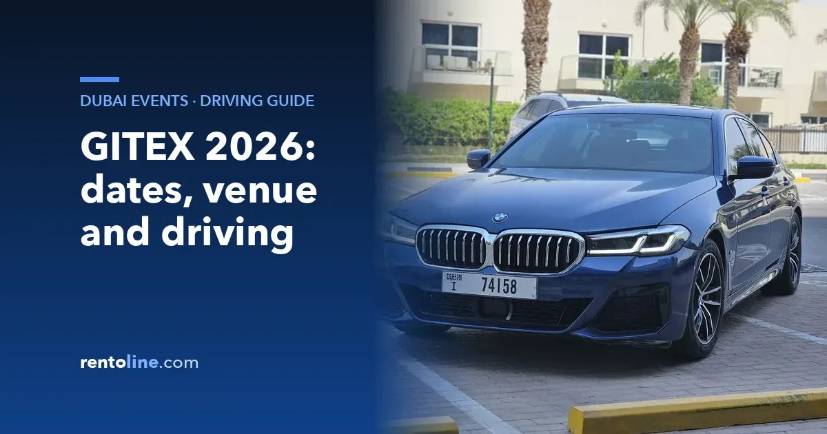 GITEX 2026 Dates, New Venue & Getting There by Rental Car