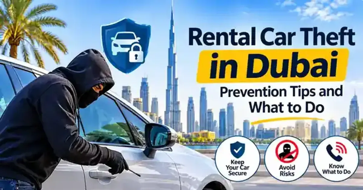 Rental Car Theft in Dubai: Prevention Tips and What to Do If Your Car Is Stolen