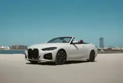 เช่ารถ BMW 420i Convertible สีขาว ในดูไบ