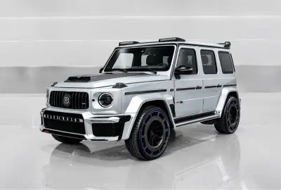 Dubai'de Mercedes Brabus G800 Kit Gümüş kiralık