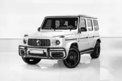 Аренда авто Mercedes G63 белого в Дубае