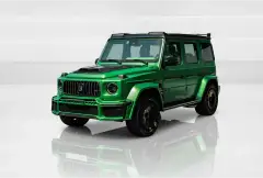 เช่ารถ G63 Brabus Kit สีเขียวในดูไบ