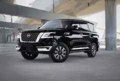 Rent Nissan Patrol Black in Dubai