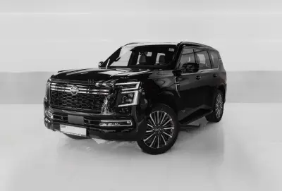 Dubai'de Nissan Patrol Platinum Siyah kiralık