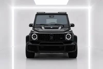 Dubai'de Siyah Mercedes-Benz G800 Brabus Kirala
