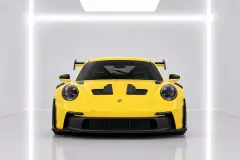 在迪拜租赁黄色Porsche 911 GT3 RS