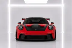 Rent Porsche 911 GT3 RS Red in Dubai