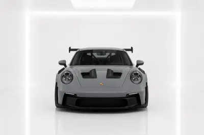 Dubai'de Kiralık Gri Porsche GT3 RS