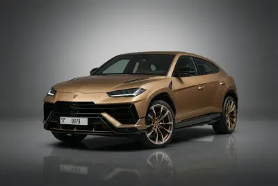 Dubai'de 2024 model Lamborghini Urus S Gold kiralayın