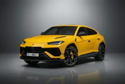2024 model Lamborghini Urus Performante Sarı'yı Dubai'de kiralayın