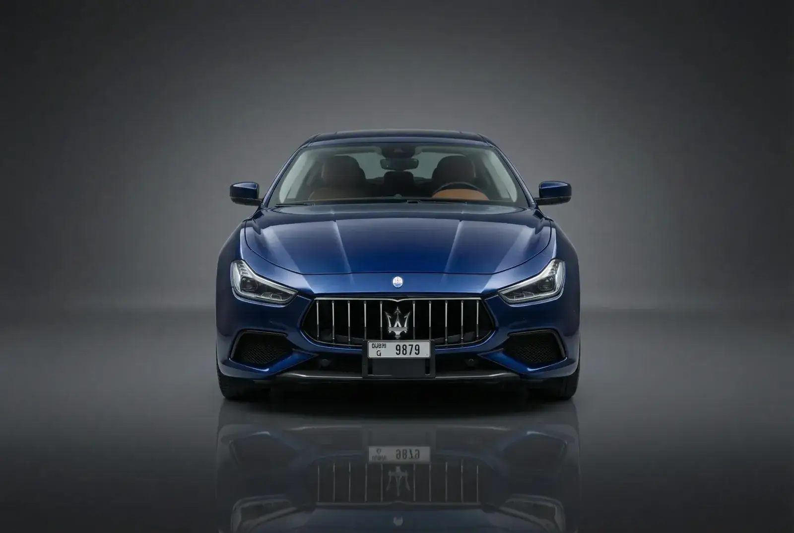 Rent Maserati Ghibli Blue 2021 in Dubai