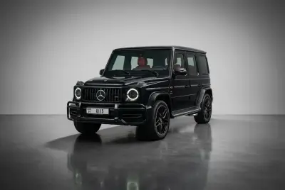 Dubai'de 2021 model Mercedes-Benz G63 Siyah kiralayın