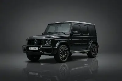 Dubai'de 2025 Siyah Mercedes-Benz G63 Kirala