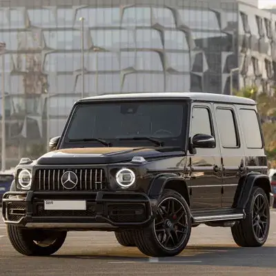 Dubai'de 2020 model Mercedes G63 AMG Siyah kiralayın