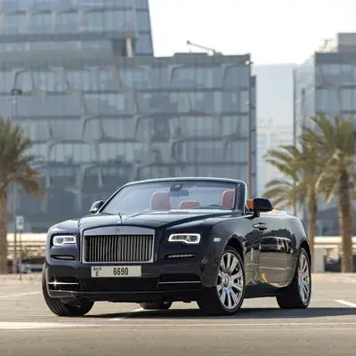 Dubai'de 2017 Mavi Rolls Royce Dawn Kirala