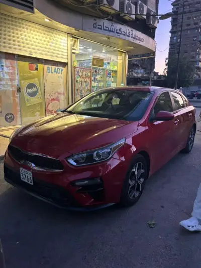 Kia Forte Kırmızı 2021 Şam'da Kiralayın