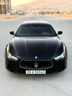 Rent Maserati Ghibli Black 2015 in Damascus