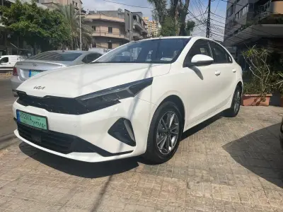 Rent Kia K3 White 2026 in Beirut